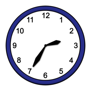 Eine Uhr symbolisiert die Dauer eines Beratungstermins bei der Villa Schöpflin.