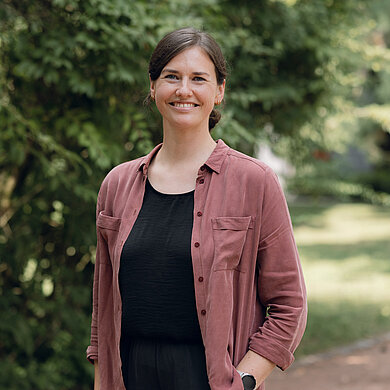 Porträtfoto von Julia Fischer, Präventionsfachkraft der Villa Schöpflin