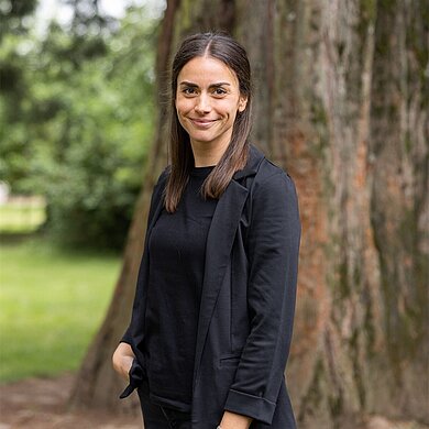 Porträtfoto von Lena Wehrle, Präventionsfachkraft der Villa Schöpflin