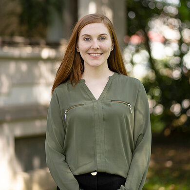 Porträt von Ramona Hauger, Präventionsfachkraft der Villa Schöpflin