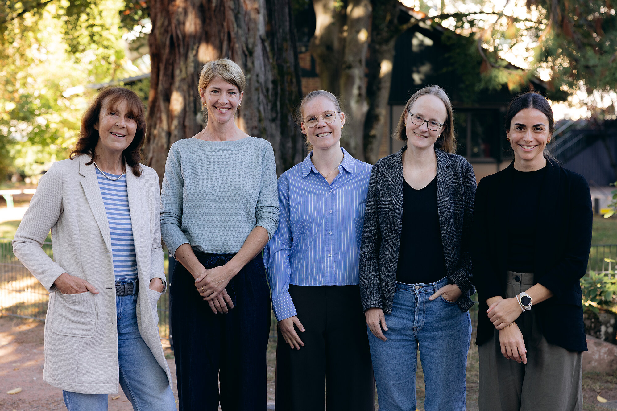 Gruppenbild des Projektteams von Can-K der Villa Schöpflin und den Kooperationspartnerinnen.