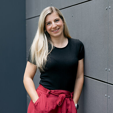 Porträtfoto von Angela Moser, Präventionsfachkraft der Villa Schöpflin