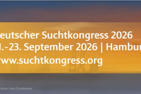 Teilnahme am Deutschen Suchtkongress 2026 in Hamburg