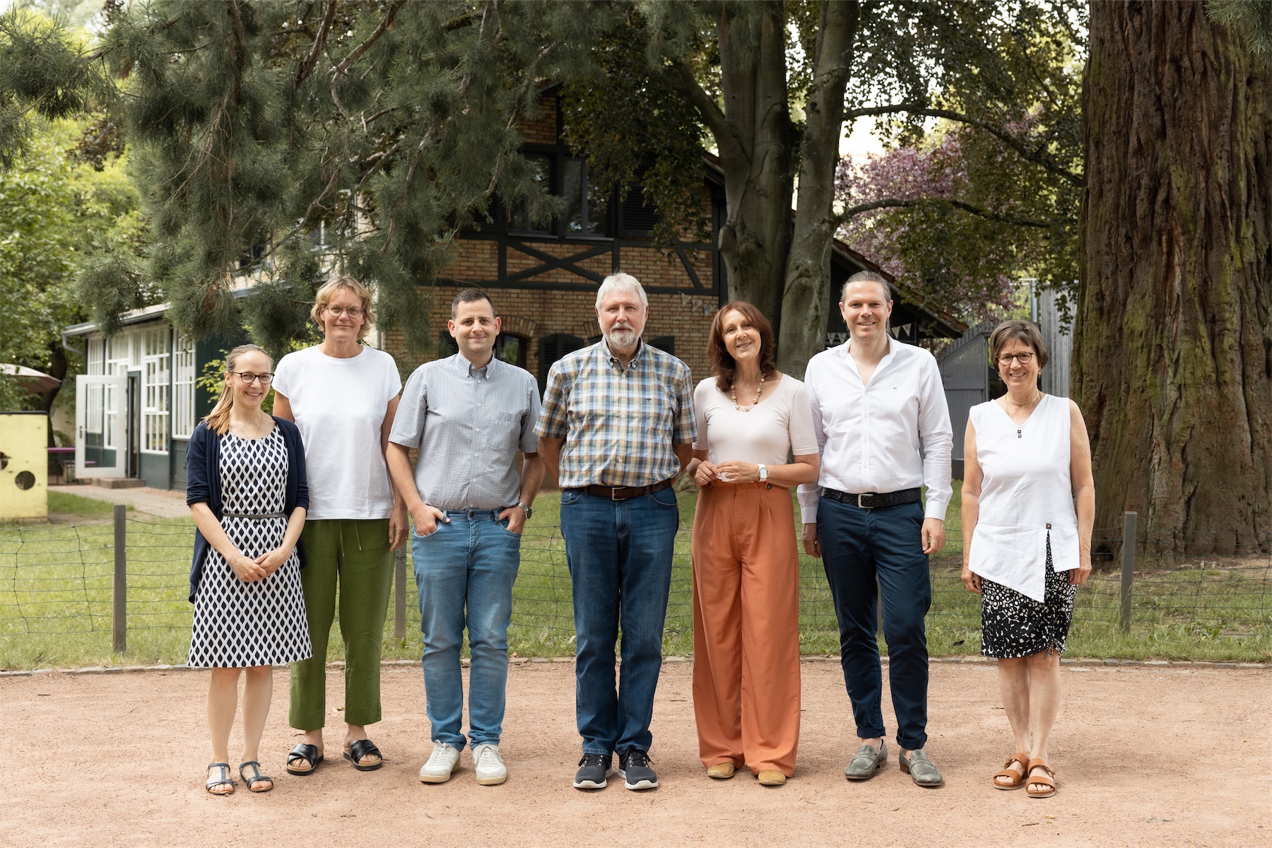 Gruppenfoto des Präventionsbeirates der Villa Schöpflin